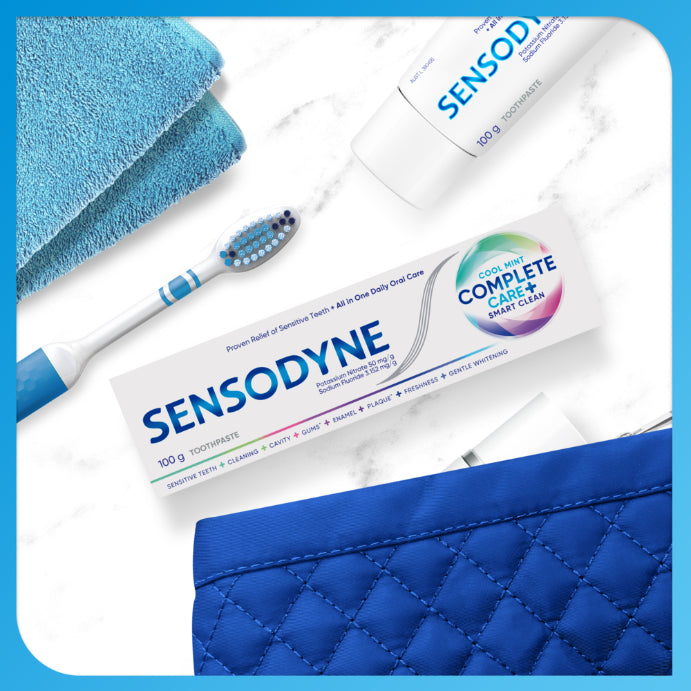 Sensodyne Cool Mint Complete Care + Smart Clean Toothpaste 100g