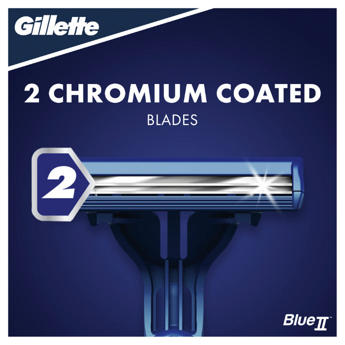 Gillette Blue II Plus Disposable Razors 20 Pack