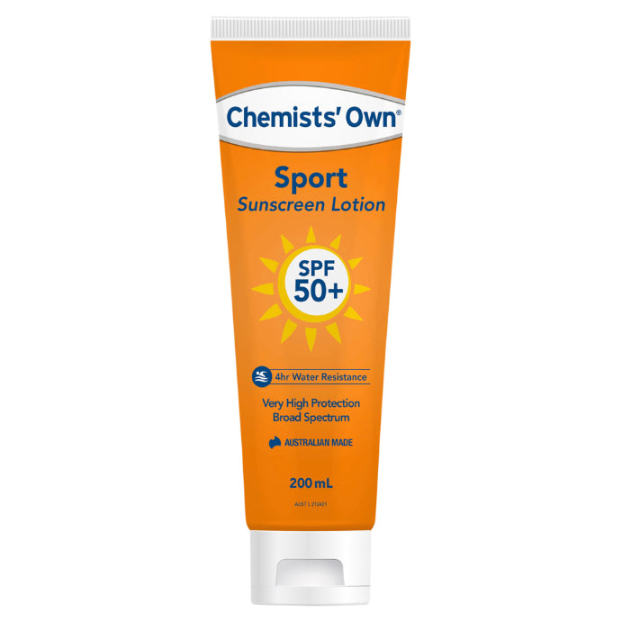Chemists' Own Sunscreen Lotion Sport Spf50+ 200ml
