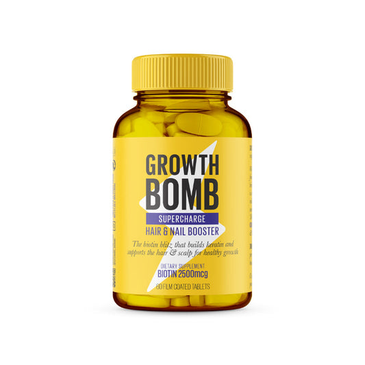 Growth Bomb Hair & Nail Booster 60 Tablets