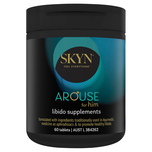 Skyn Arouse for Him Libido Supplements 60 Tablets