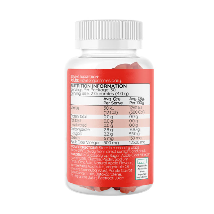 Haircarebear Apple Cider Vinegar 60 Gummies