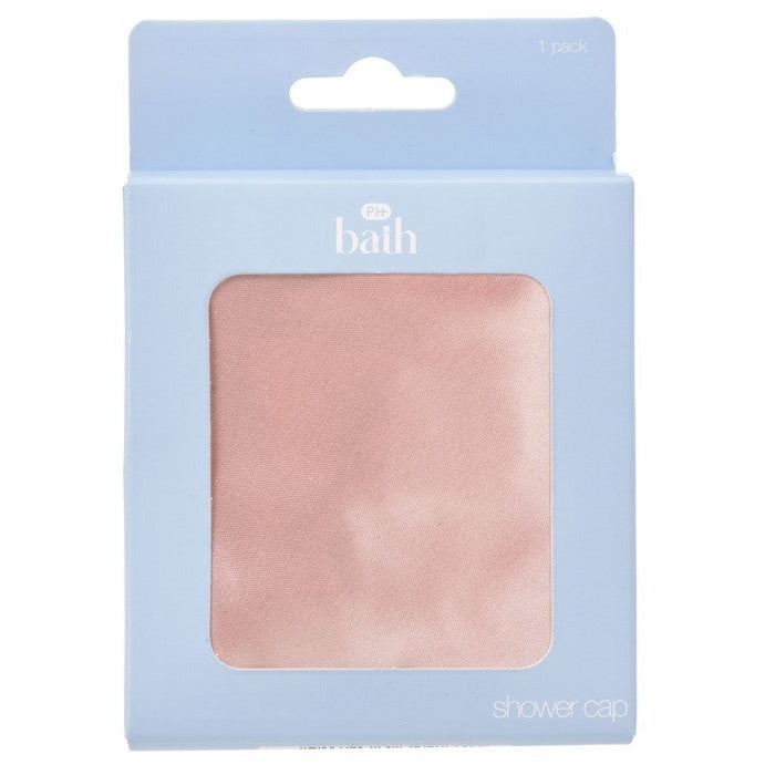 Pharmacy Health Fabric Shower Cap Pink