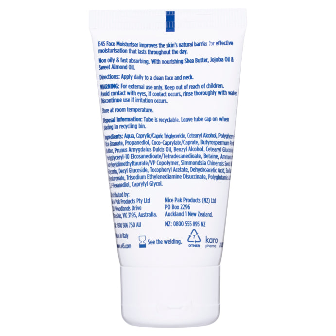E45 Face Moisuriser 50ml