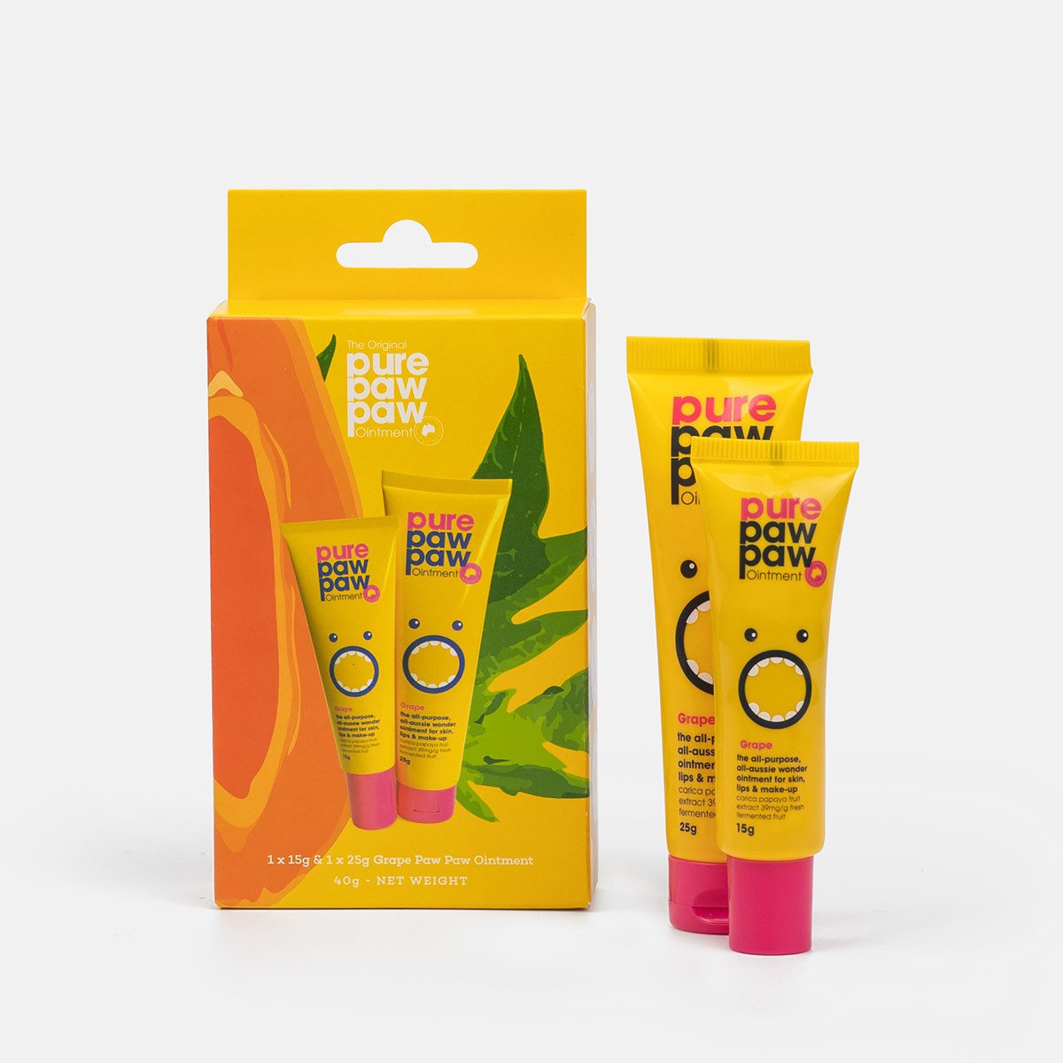 PURE PAW PAW GRAPE OINTMENT DUO PK