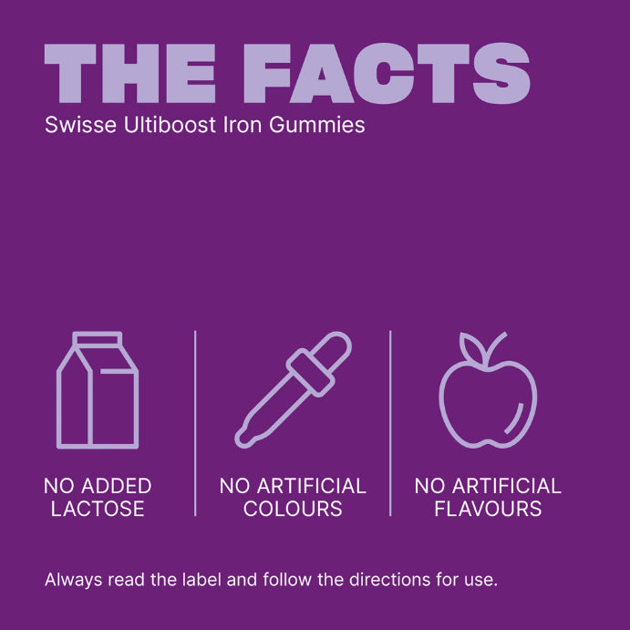Swisse Ultiboost Iron 50 Gummies