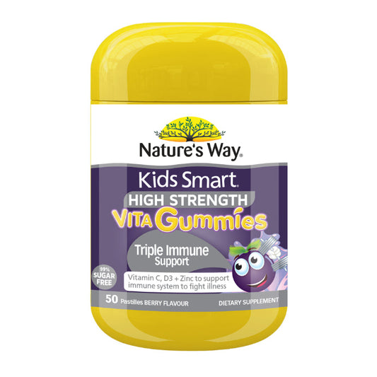 Nature's Way Kids Smart High Strength Vita Gummies Berry Flavour 50 Pastilles