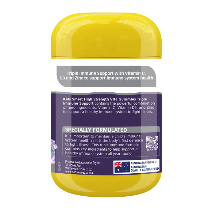 Nature's Way Kids Smart High Strength Vita Gummies Berry Flavour 50 Pastilles