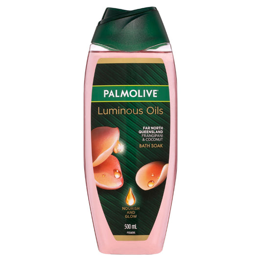 Palmolive Luminous Oils Bath Soak Far North Queensland Frangipani & Coconut 500ml