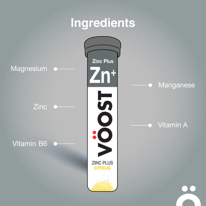 Vöost Zinc Plus Citrus 20 Tablets
