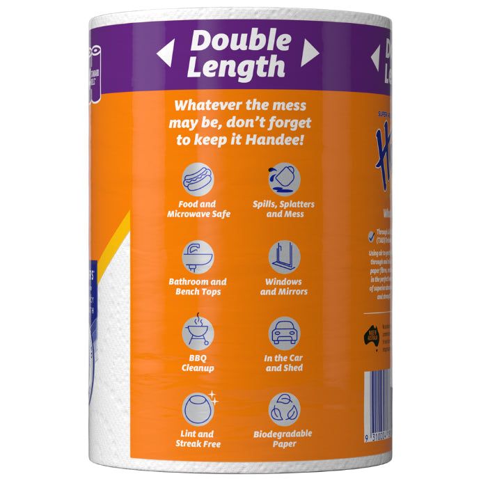 Handee Ultra Double Length Paper Towels 2 Pack