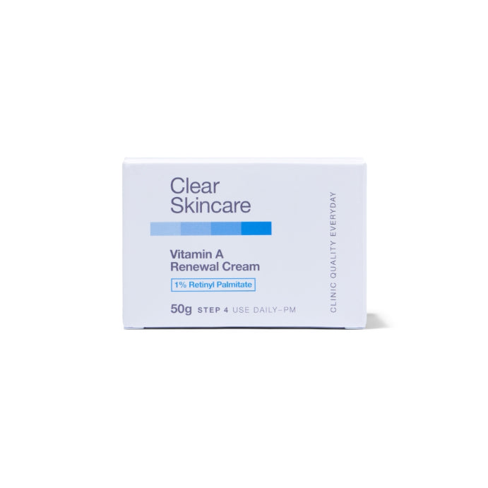 Clear Skincare Vitamin a Renewal Cream With 1% Retinyl Palmitate 50ml