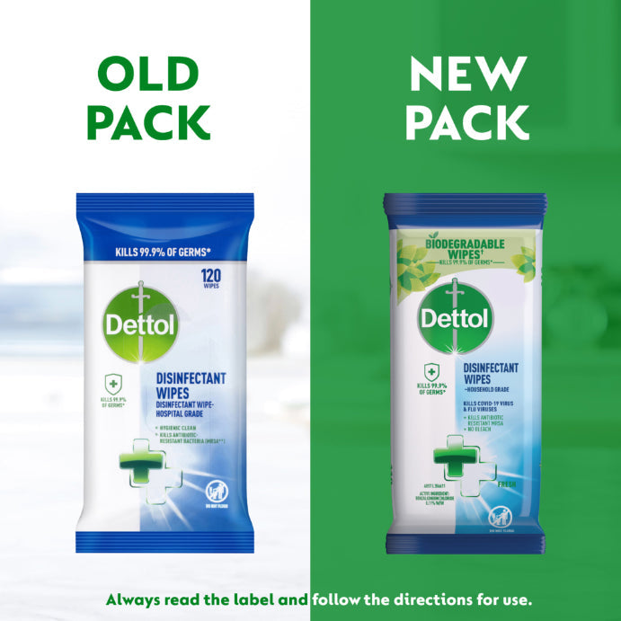 Dettol Disinfectant Wipes 110 Pack