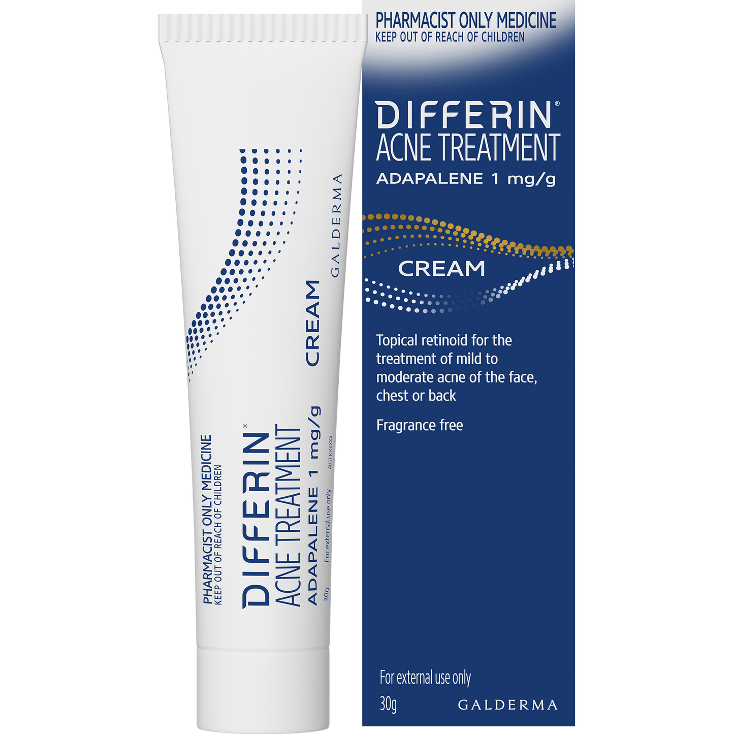 Differin cream 30g Pharmacist Only medicines
