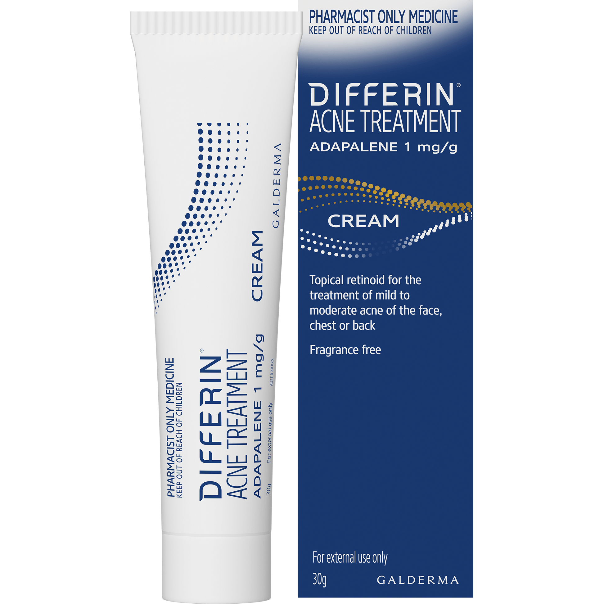 Differin cream 30g Pharmacist Only medicines
