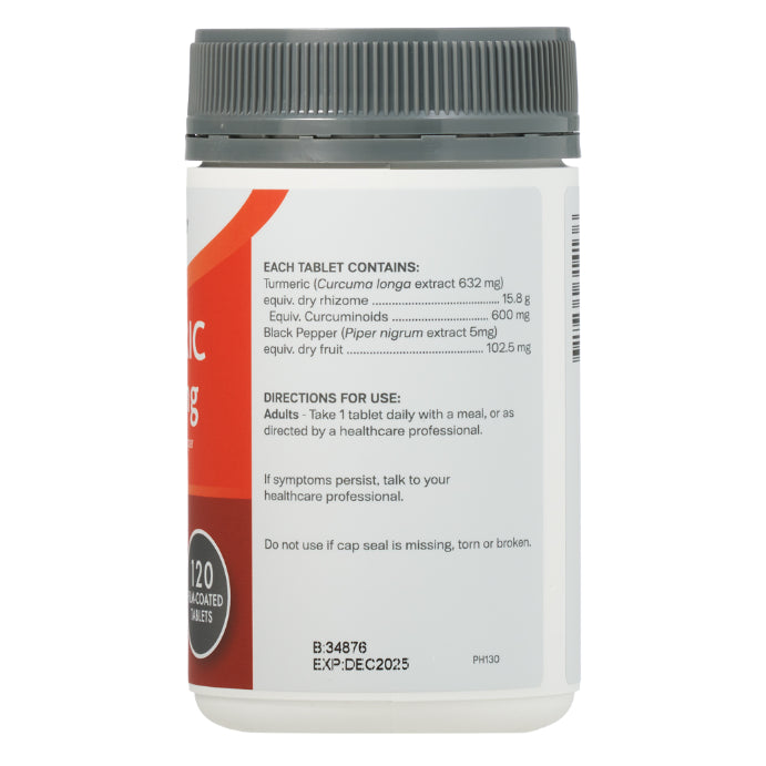 Pharmacy Health Turmeric 15800mg 120 Tablets