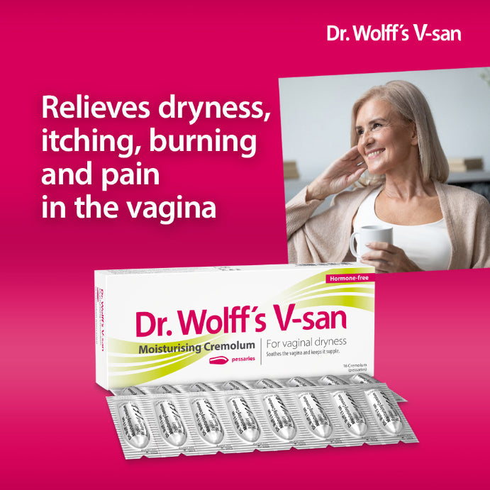Dr Wolff's V-san Cremolum 16 Pessaries