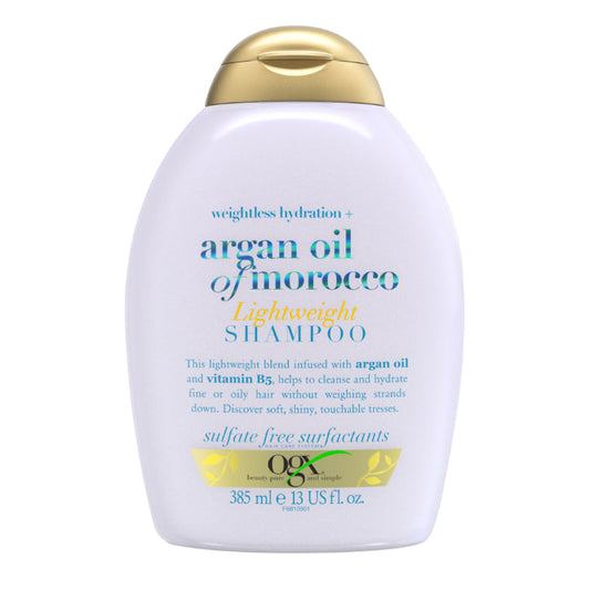 Ogx Argan Oil of Morocco Lightweight Shampoo 385ml