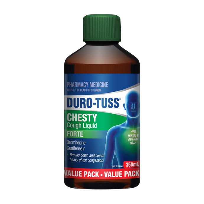 Duro-tuss Chesty Cough Liquid Forte 350ml