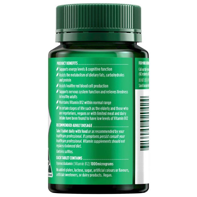 Nature's Own Vitamin B12 1000mcg 150 Tablets