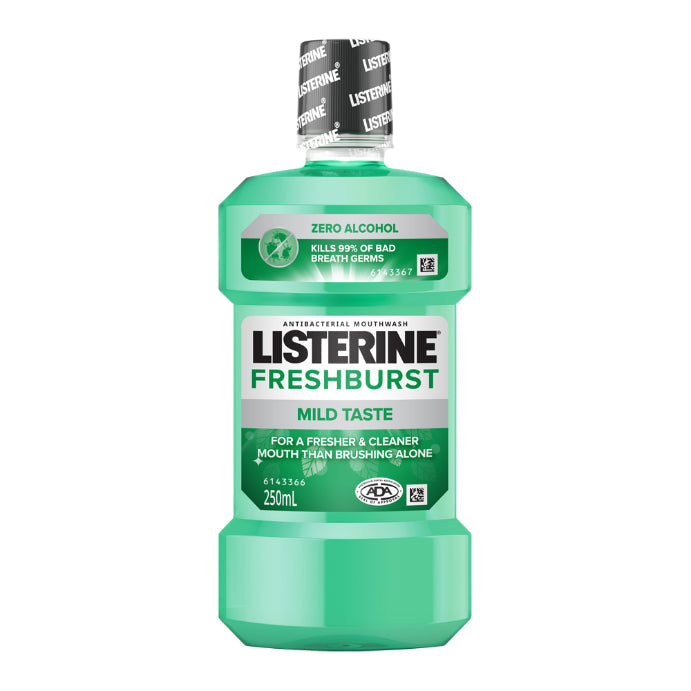 Listerine Freshburst Zero Mouthwash 250ml