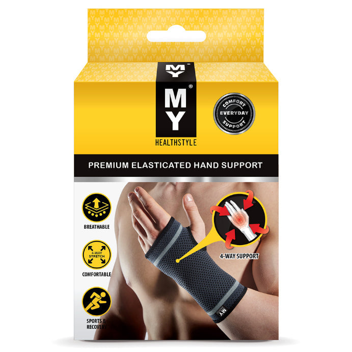 My Premium Elasticated Hand Support Medium 1 Each