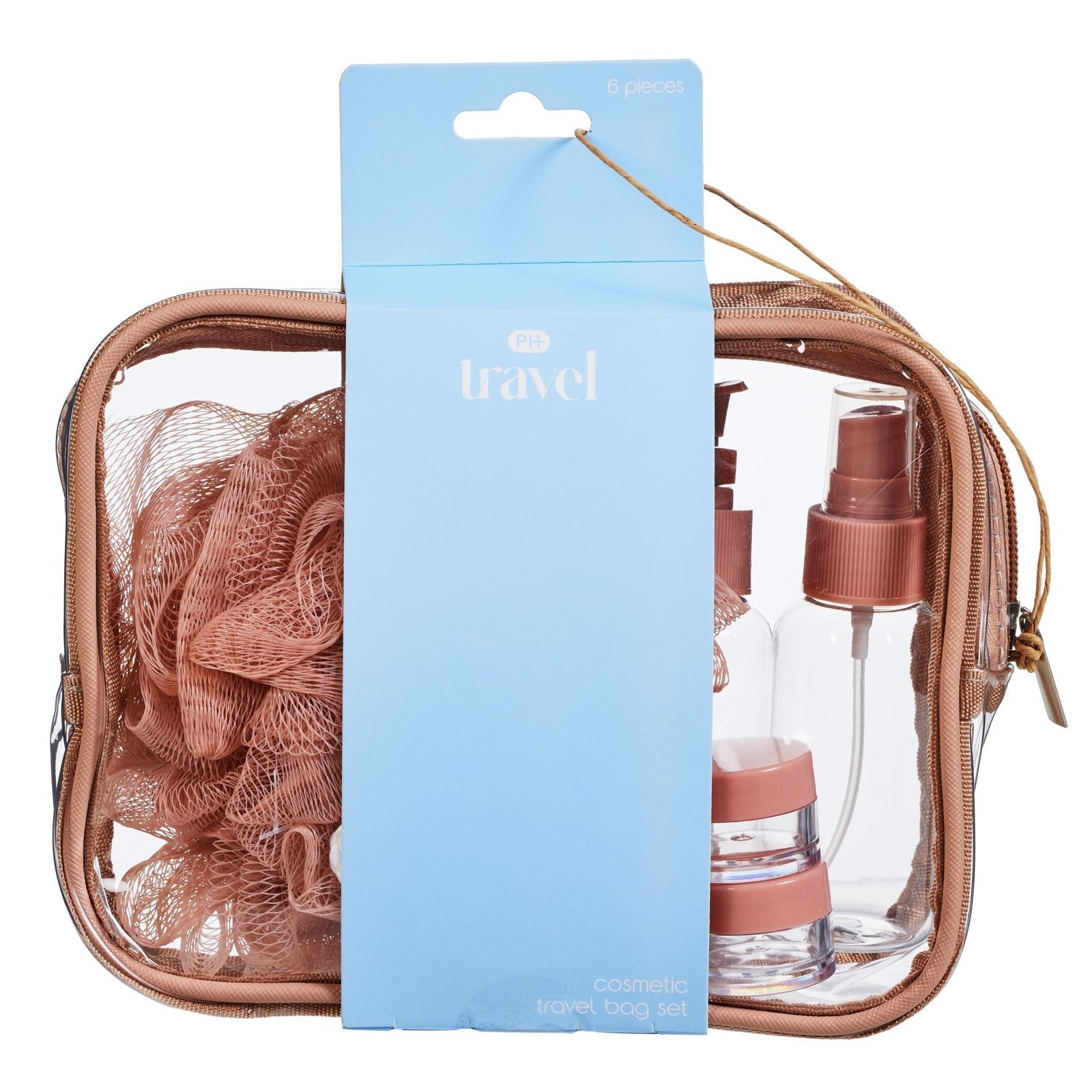 Pharmacy Health COSMETIC TRAVEL BAG SET 6PCE