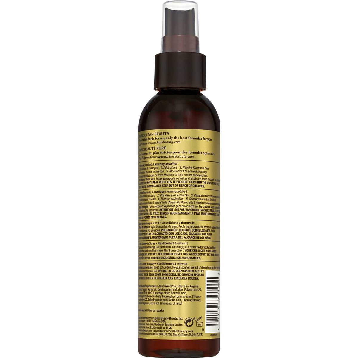 Hask Argan Oil 5-in-1 Leave-in Spray 175ml