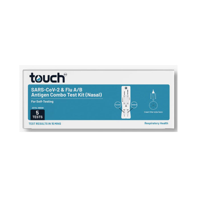 Touchbio a/b + Covid19 Combo Tests 5 Pack