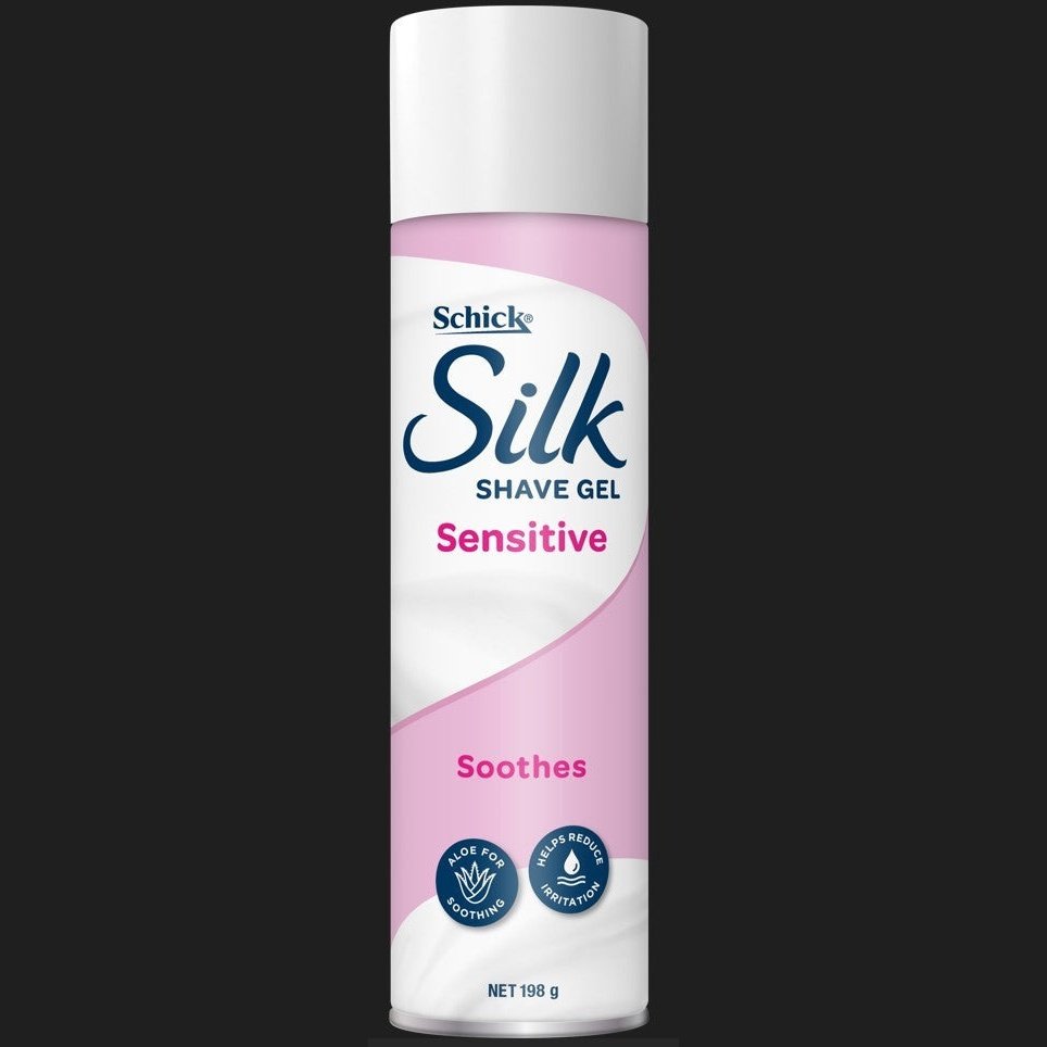 SCHICK SILK WOMENS SHAVE GEL SENS 198G