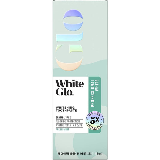 White Glo Professional Whitening Toothpaste 115g