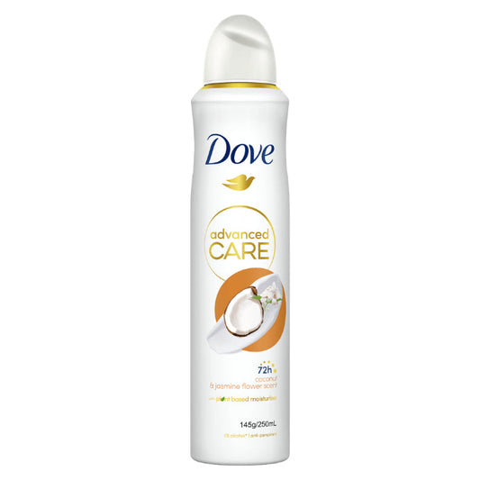 Dove Advanced Care 72h Anti-perspirant Coconut & Jasmine Flower Scent 250ml