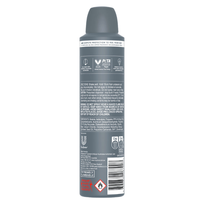 Dove Men+ Care Advanced Antiperspirant Aerosol Invisible Dry 250ml