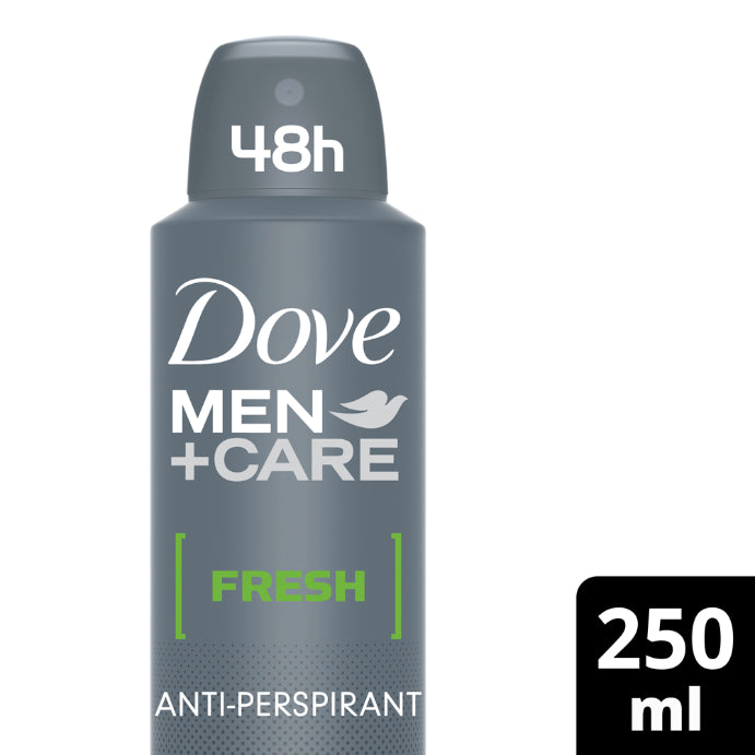 Dove Men+ Care Fresh 48h Protection + Comfort Anti-perspirant 250ml