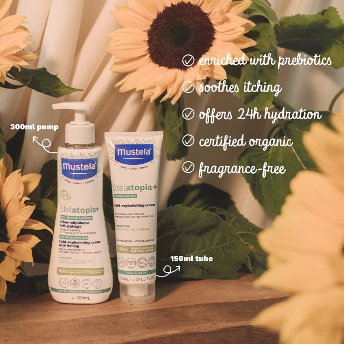 Mustela Stelatopia+ Lipid Replenishing Cream 150ml