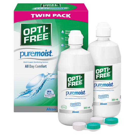 Opti-free Puremoist Twin Pack 2 X 300ml