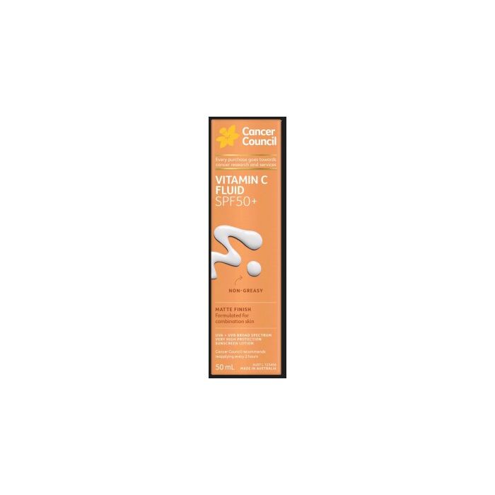Cancer Council Vitamin C Fluid Spf50+ 50Ml