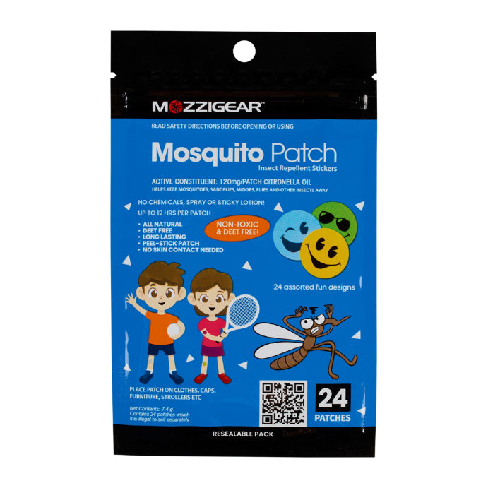 Mozziegear Stickers Patch 24 Pack