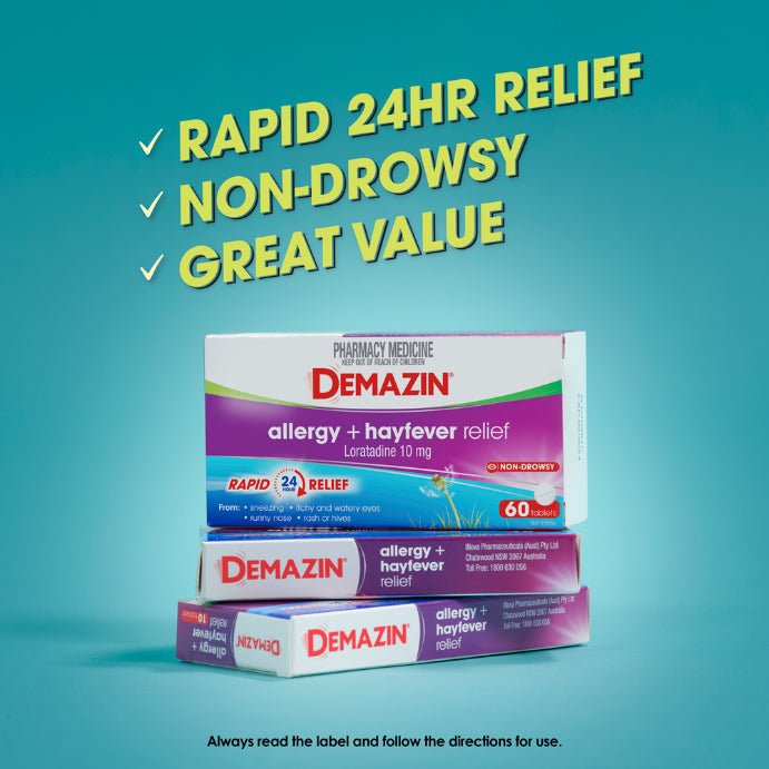 Demazin Allergy & Hayfever 80 Tablets