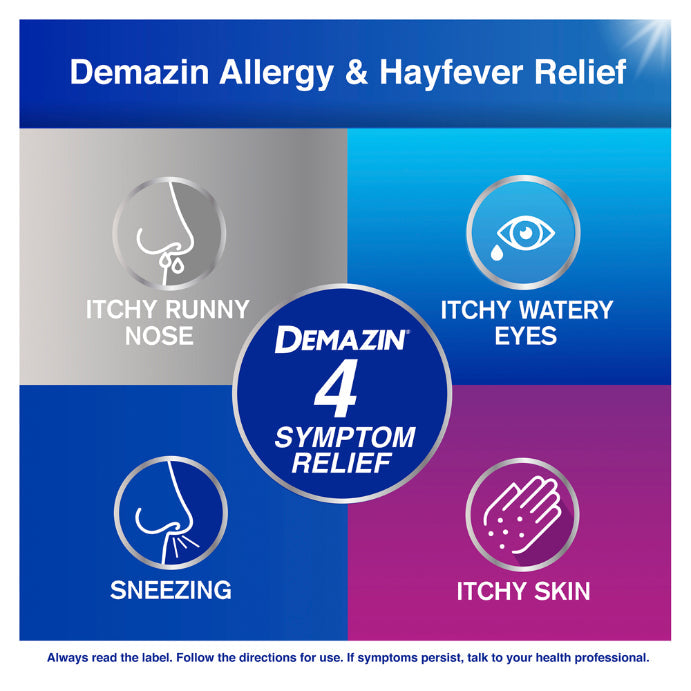 Demazin Allergy & Hayfever 80 Tablets