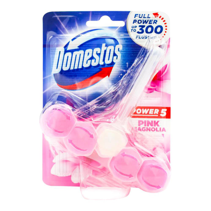 Domestos Toilet Cage Power 5 Pink Magnolia 55g