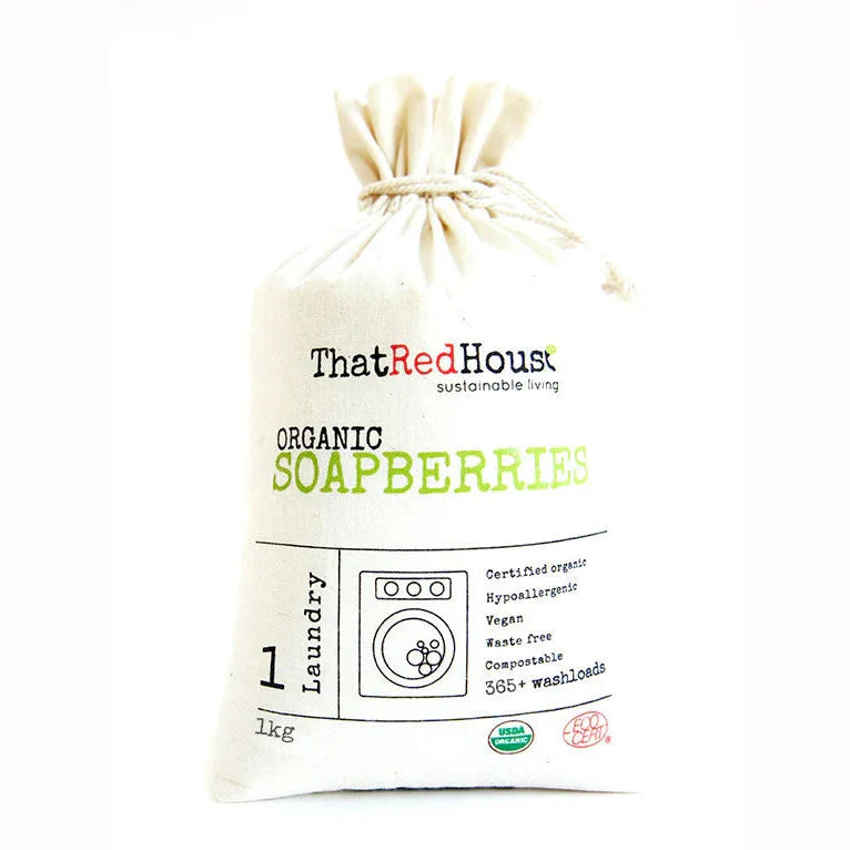 THAT RED HOUSE Organic Soapberries 365+ Washloads 1kg