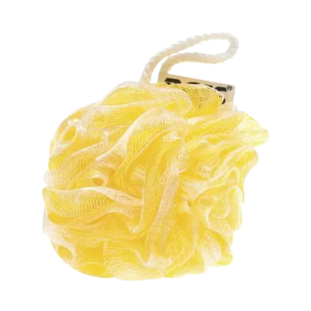 Bass Body Care Flower Sponge (Extra Thick) (Singular - colour mat vary)