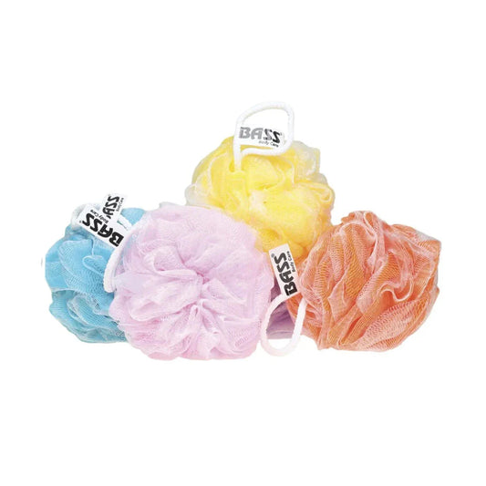 Bass Body Care Flower Sponge (Extra Thick) (Singular - colour mat vary)