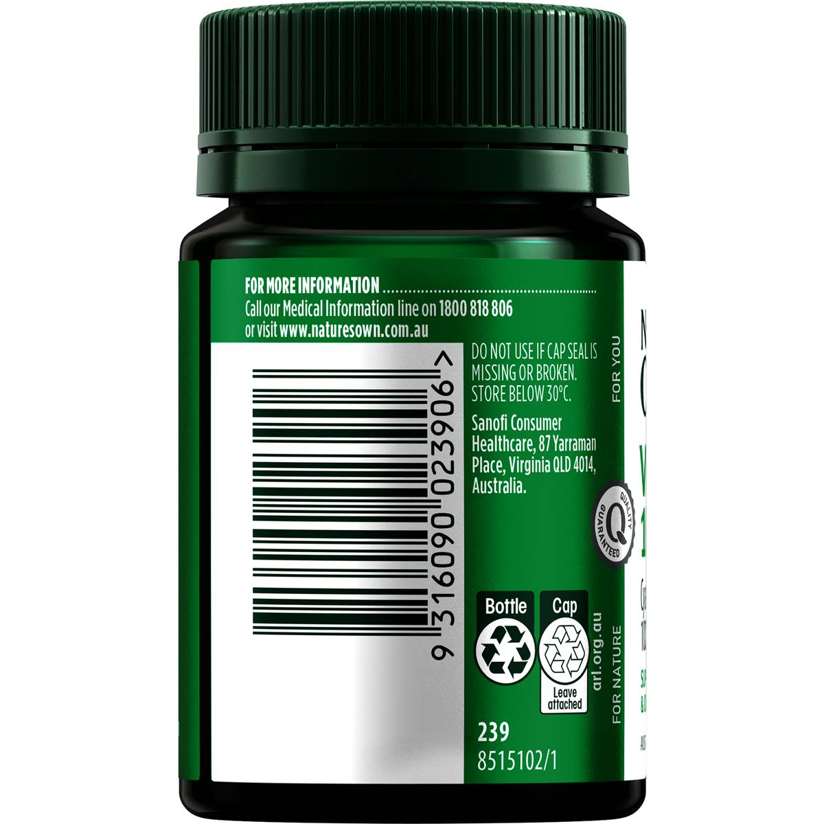 Nature’s Own Vitamin B12 1000mcg 60 Tablets