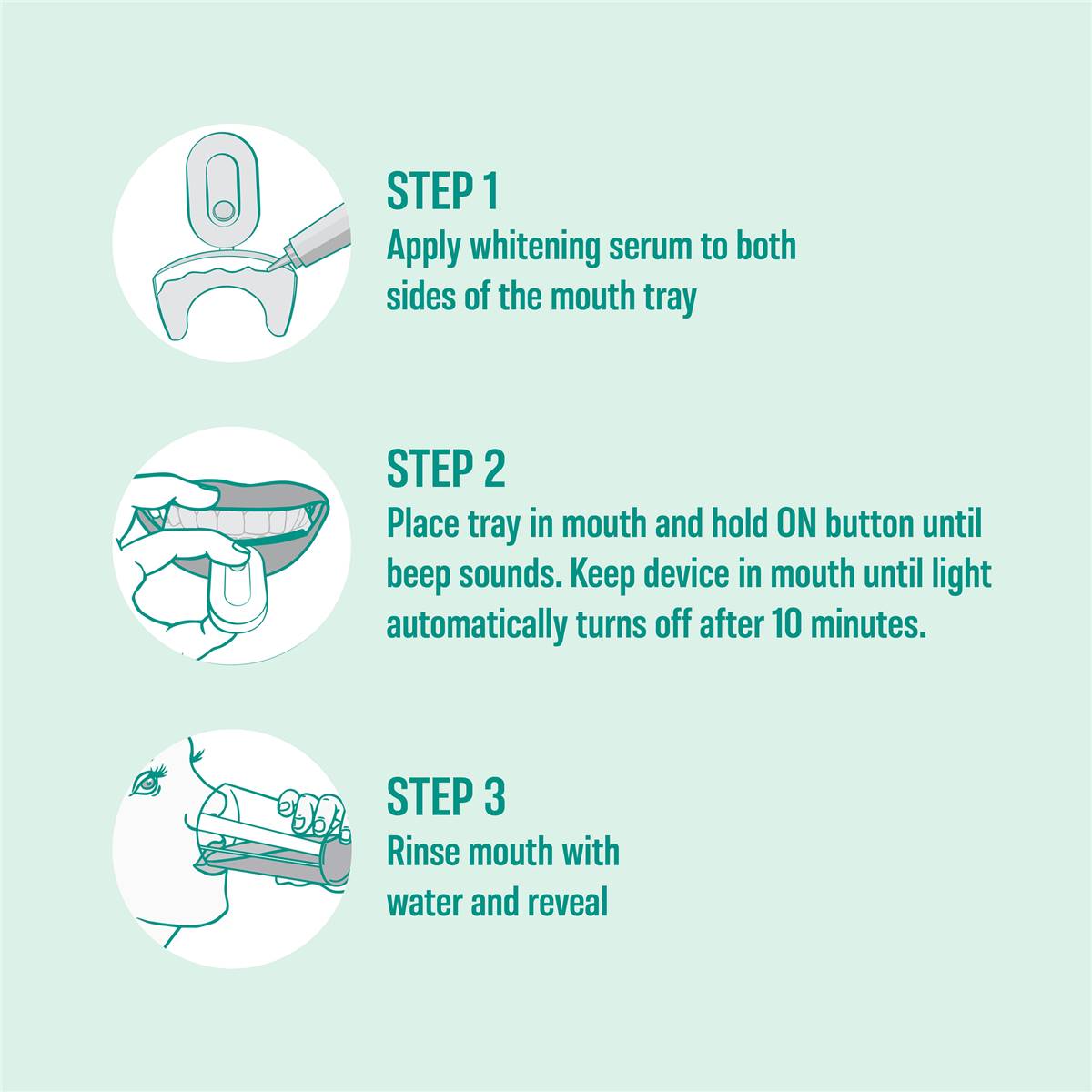 White Glo Advanced Whitening Red & Blue Light Kit