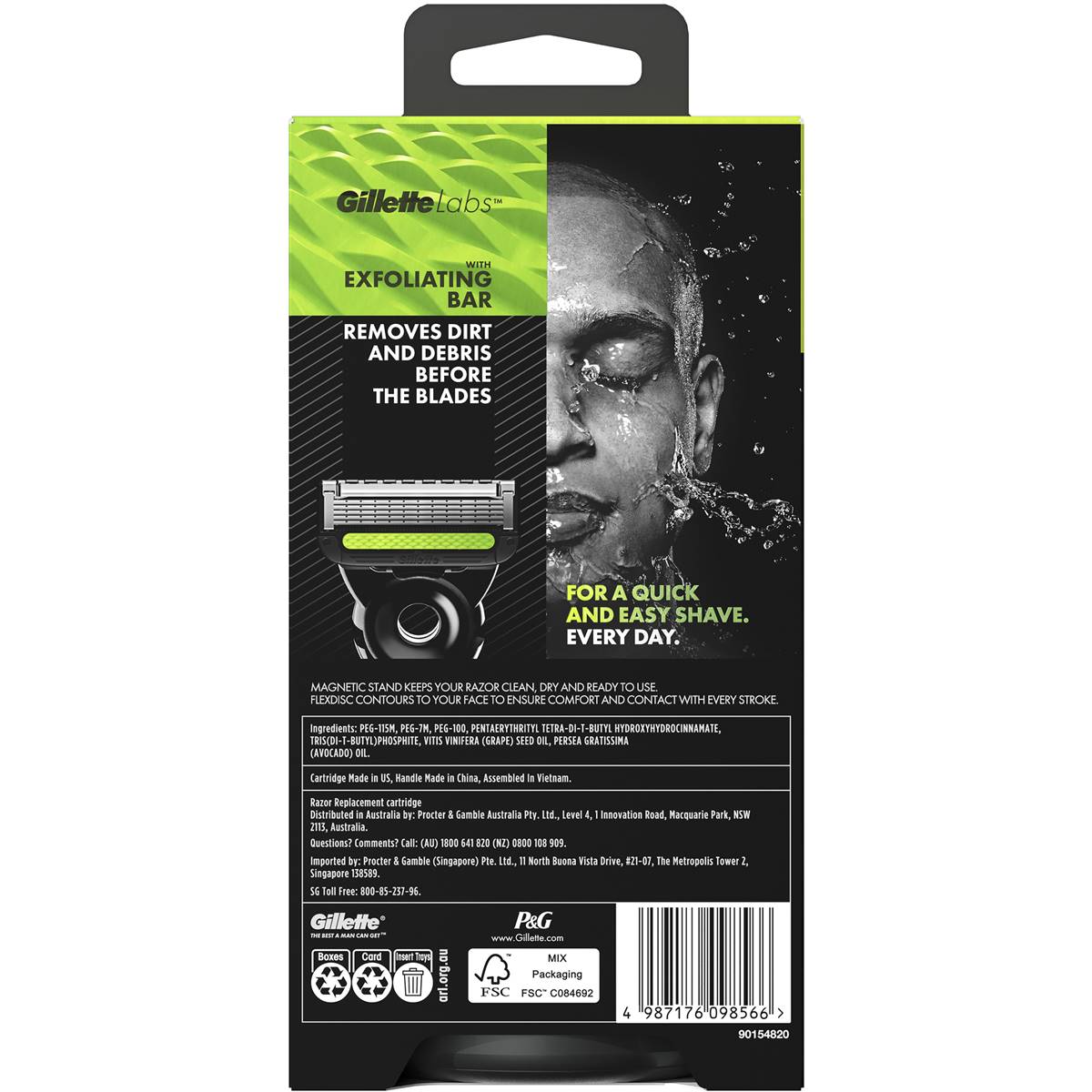 Gillette Labs Razor + 2 Blade Refills