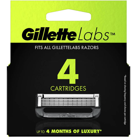 Gillette Labs Razor Cartridges 4 Pack