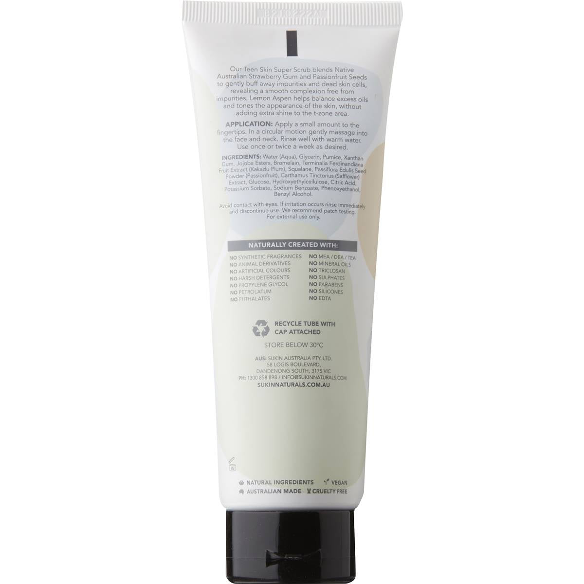 Sukin Teen Skin Super Scrub 125ml