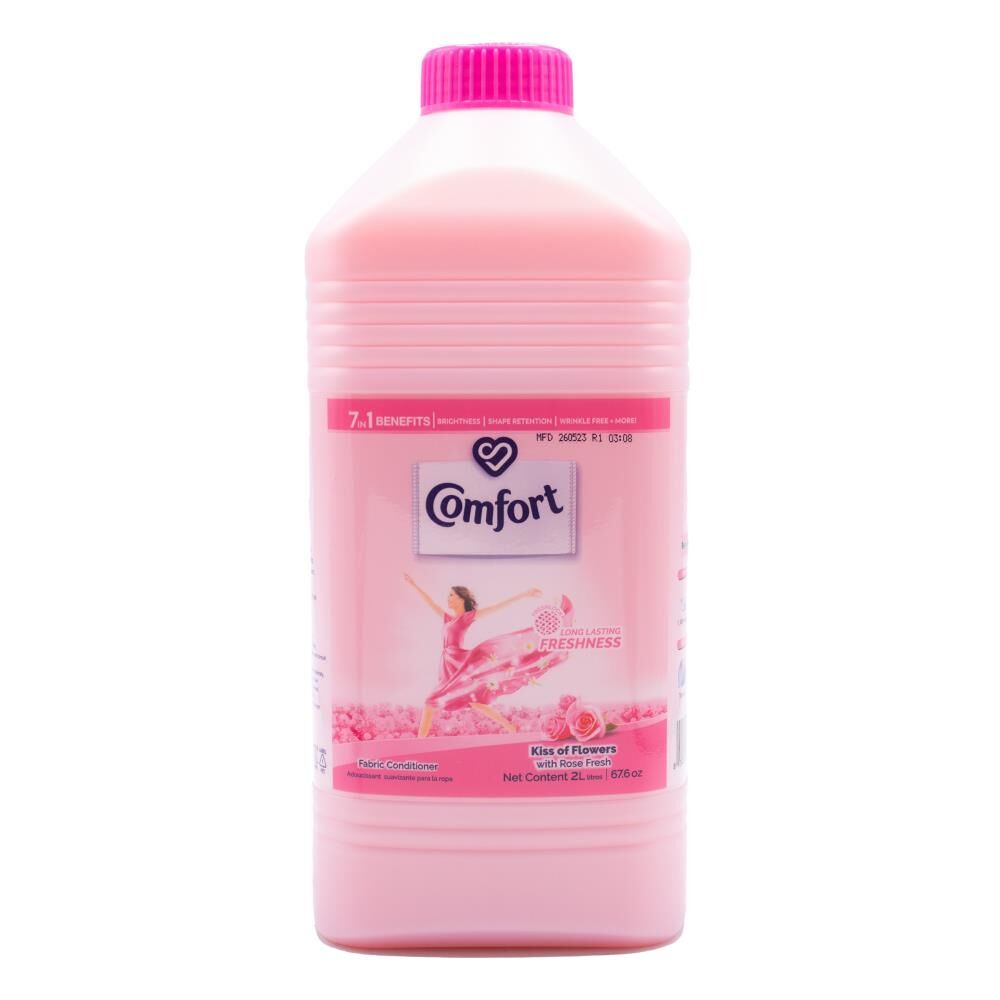 Comfort Kiss of Flowers with Rose Fresh Fabric Conditioner 2 Litre